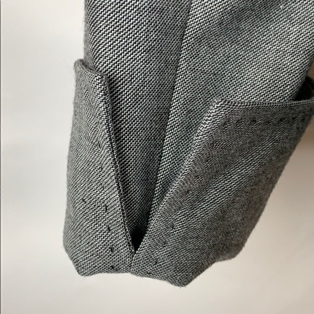 Talbots Grey Single button career blazer - Picture 6 of 8